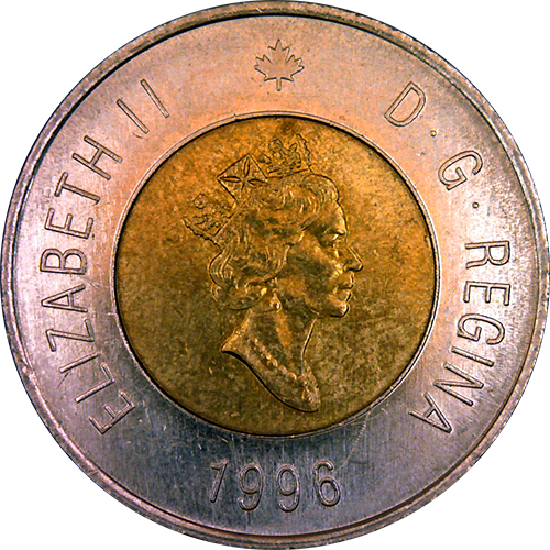 1996 $2 Canada 001 German Planchet obv.png