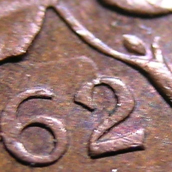 1 cent 1962 - Hanging 2