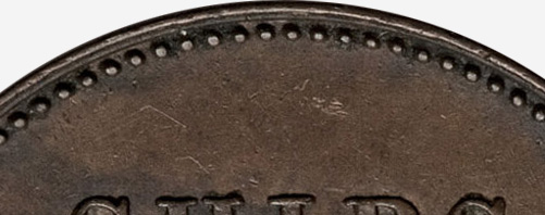 Ships, colonies and commerce - Dotted Border - Token
